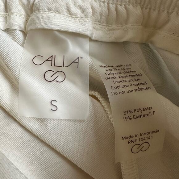 Calia by Carrie Underwood Butter Yellow Paperbag Wrap Skort Shorts Small - Picture 3 of 5